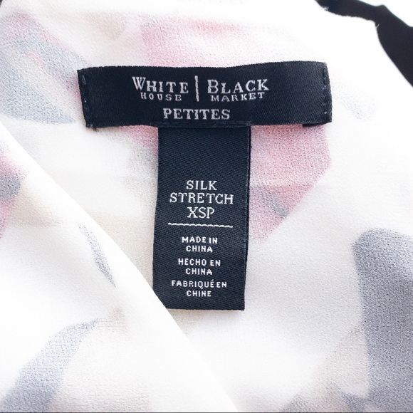 White House Black Marker Silk Petite tank top - Picture 11 of 12